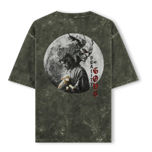 Unisex Acid Washed Oversized Tee