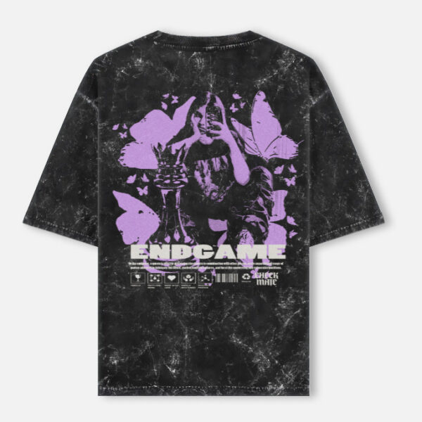 Unisex Acid Washed Oversized Tee